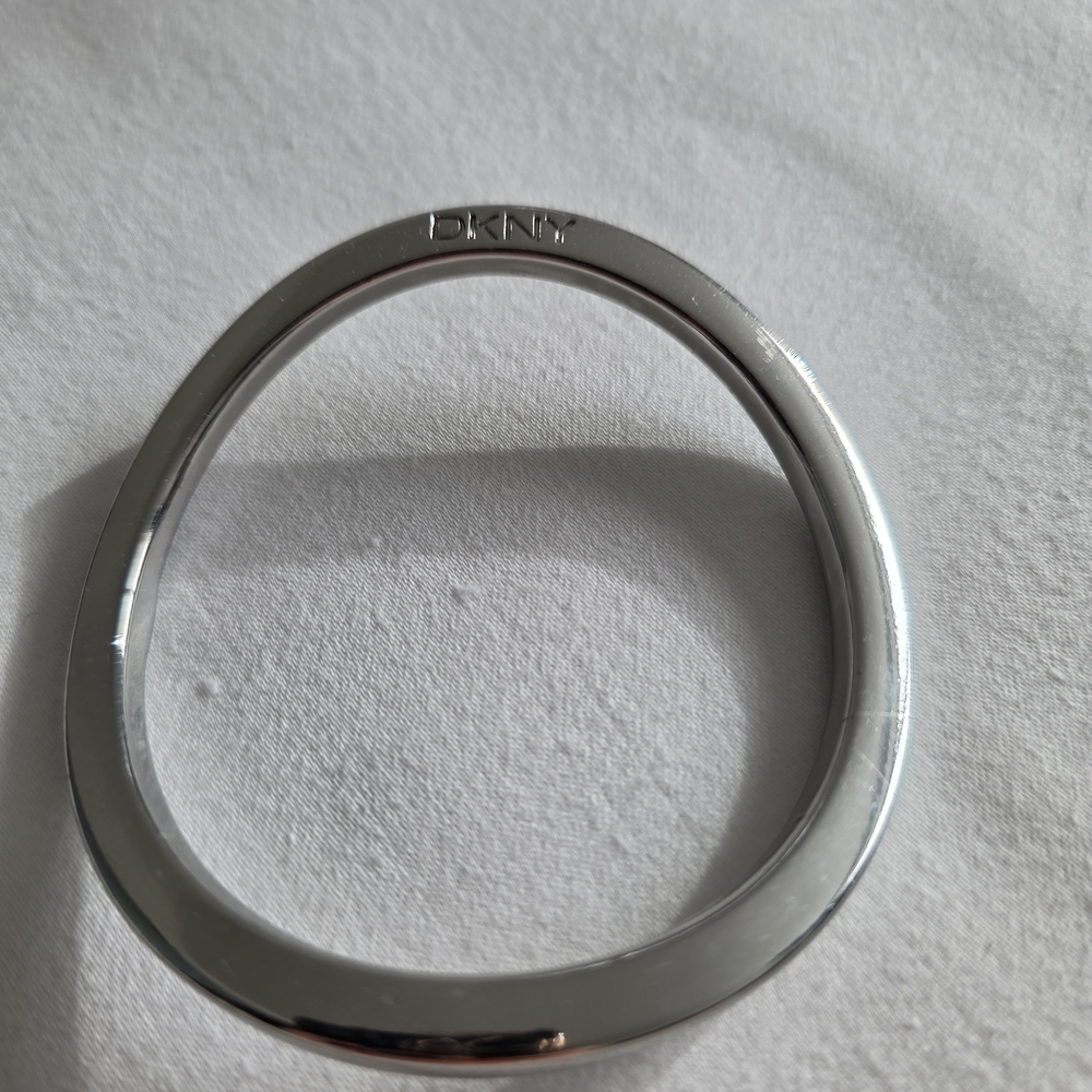 DKNY Polished Silver Bracelet
